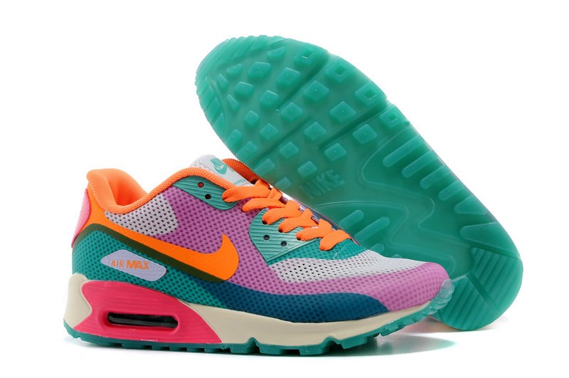 Nike air max pink and orange hotsell