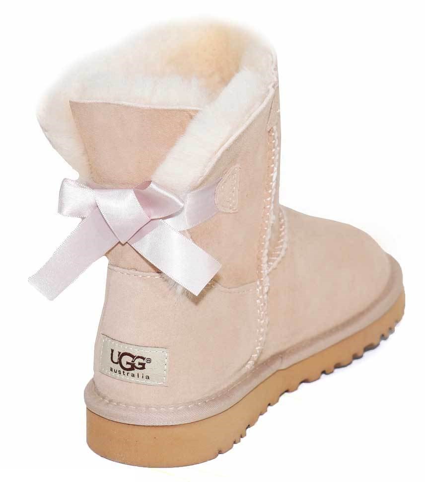 Ugg mini best sale bailey bow beige