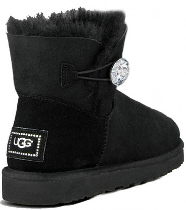 Black bailey 2024 button uggs