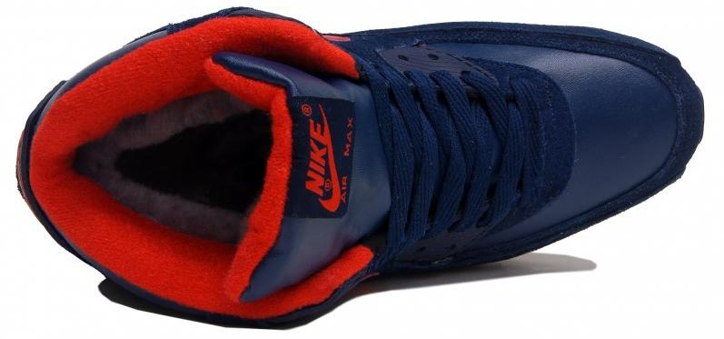 Nike air max 90 sneakerboot winter deep outlet blue