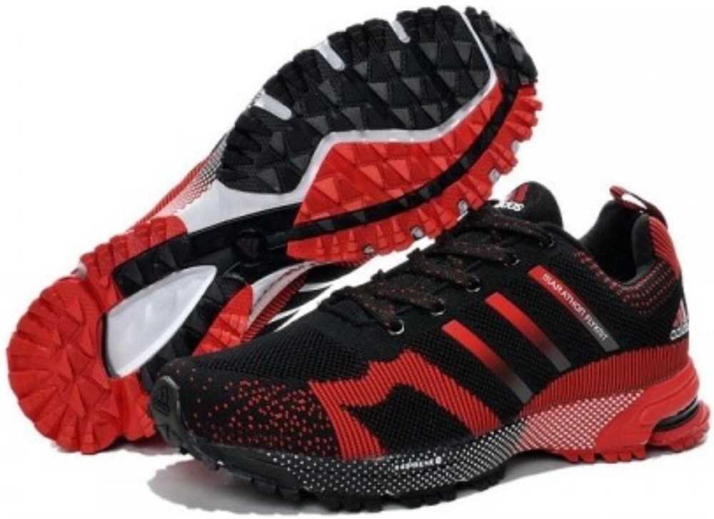 Adidas Marathon Flyknit Men BlackRed