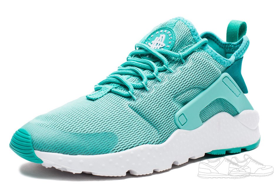 Nike huarache ultra verte online