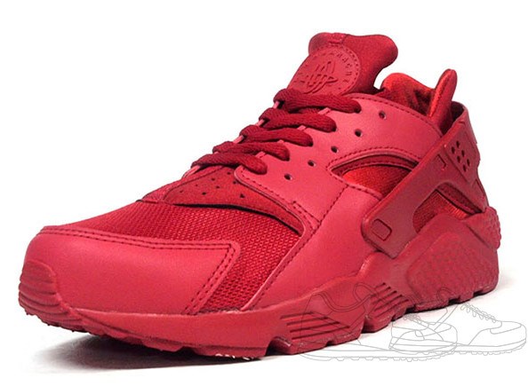 Nike huarache 2025 run red