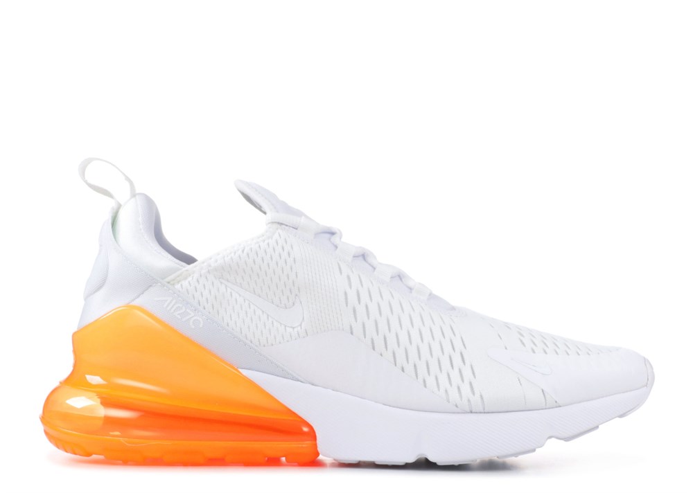 Nike air 270 store white orange