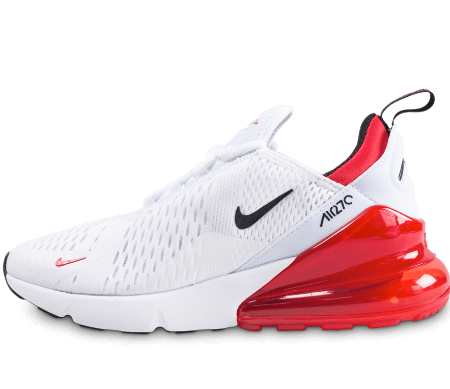 red and white nike air max 270