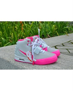 Nike Air Yeezy 2 Women (White/Pink) - фото 14244
