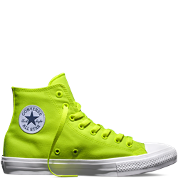 Converse All Star High  Volt Green/White  - фото 18539