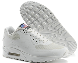 Nike Air Max 90 Hyperfuse (all White) - фото 20087