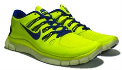 Nike Free Run 5.0 Lime/Blakc мужские - фото 21819