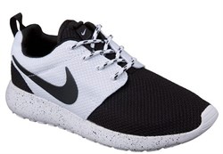 Nike Roshe Run Men's бело-черные (Euro 36-45) - фото 21995