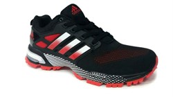 Adidas Marathon Flyknit черный/красный/белый (black/red/white) - фото 23118