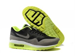 Nike Air Nike Air Max 1 (87) Lunar Men (Black GreyFluorescent Green) - фото 9134