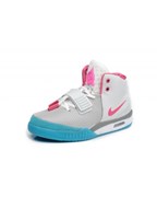 Nike Air Yeezy 2 Women (White/Blue/Pink)