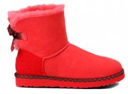 UGG BAILEY BOW 78 RED