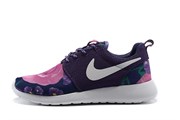 Nike Roshe Run purple Flowers (Euro 36-40)