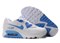  Nike Air Max 90 Women's White Blue - фото 16745