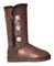 UGG BAILEY BUTTON TRIPLET GLITTER CHOCOLATE - фото 17438