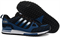 Adidas ZX 750 Black Blue Flyknit - фото 22823
