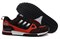 Adidas ZX 750 Black Red Flyknit - фото 22859