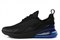 Nike Air Max 270 Black Blue - фото 26091