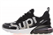Nike Air Max 270 Supreme Black White - фото 26115
