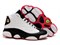 Nike Air Jordan XIII (13) Retro Men (WhiteBlackTrue Red) - фото 9118